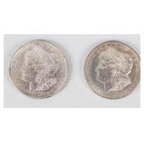 Coin (2)  Morgan Silver Dollars 1878 & 1878-S