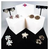 Jewelry Lot of Vintage Costume Jewelry / Signed