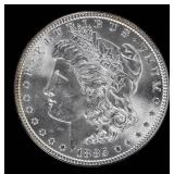 Coin 1885 Morgan Silver Dollar Brilliant Unc.