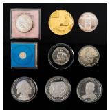 Coin Assorted Silver Medals + 3.6 Troy Oz.+
