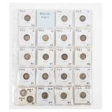 Coin (20) Mercury Dimes 1916-1936