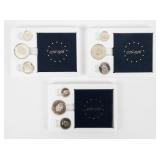 Coin (3) Bicentennial 3pc Silver Proof Sets