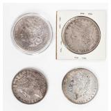Coin (4) Morgan Silver Dollars 1897 & 1898