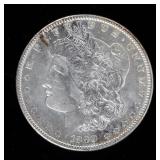 Coin 1890 Morgan Silver Dollar Almost Unc.
