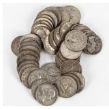 Coin 46 Silver Washington Quarters Assorted Dates