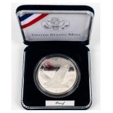 Coin 2008 Bald Eagle Silver Dollar With Box PRF
