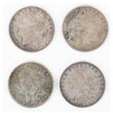 Coin (3) Morgan Silver Dollars 1921 Fine-VF