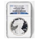 Coin 2010-W  American Silver Eagle NGC PF69 UC