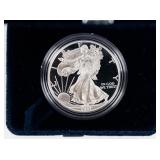 Coin 1997  American Silver Eagle Proof  W/ Box