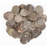 Coin 60 Eisenhower Dollars Average Circulated