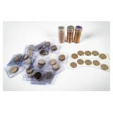 Coin (3) Rolls Clad Womens Quarters + More