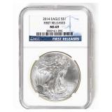 Coin 2014  American Silver Eagle NGC  MS69