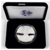 Coin 2002  American Silver Eagle Proof  W/ Box