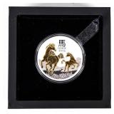 Coin 2006 Year of the Horse Australian .999 1oz