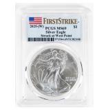Coin 2025-W Silver Eagle PCGS MS69