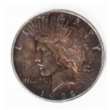 Coin 1922  Peace Silver Dollar Extra Fine Toned