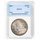 Coin 1884-O  Morgan Silver Dollar NNC MS65 PL