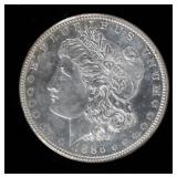 Coin 1886 Morgan Silver Dollar Brilliant Unc. DMPL