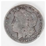 Coin 1890-CC  Morgan Silver Dollar in Fine*