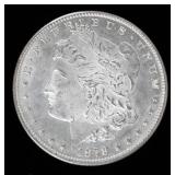 Coin 1878  7/8 TF Morgan Silver Dollar B.U. DMPL.