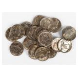 Coin 20 Jefferson Silver Nickels Brilliant Unc.