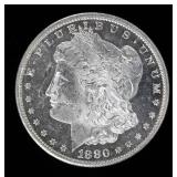 Coin 1880-S  Morgan Silver Dollar B.U DMPL