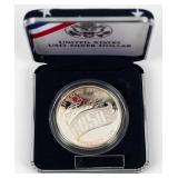 Coin 1991 USO Silver Proof Dollar in Box
