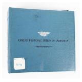 Coin Great Historic Sites of American .925 9+ Toz