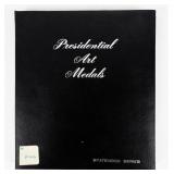 Coin Presidential Art Medals  999 Silver 39+ ozt