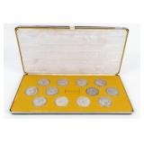 Coin The Twelve Caesars .925  15+ Troy Oz