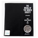 Coin Great Events of 1972 999 Silver 16.8 T oz