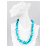 Jewelry Turquoise Nugget Necklace