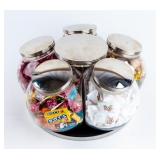 Vintage Style Rotating Candy Carousel