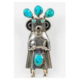 Jewelry Sterling Silver Kachina T Henderson Bolo