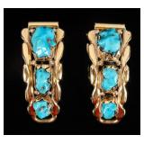 Jewelry 14kt Yellow Gold Zuni Watch Tips