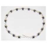 Jewelry Sterling Silver Hematite Concho Belt