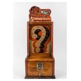 Vintage What Do My Friends Call Me 5¢ Arcade Game