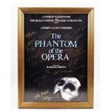 Phantom Of The Opera Poster *Cast Autographed*