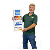 Vintage Charge Card Flanged Double-Sided Sign