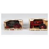 Set of 2 ERTL Diecast Tractor Toys NIB