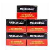 Ammo 250rds of 158gr Jacketed Soft Point .357 Mag