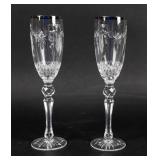 Waterford ï¿½Cherished Momentsï¿½ Champaign Flutes