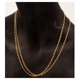 Jewelry 10kt Yellow Gold Chain Necklace