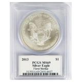 Coin 2013  American Silver Eagle PCGS MS69