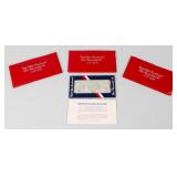 Coin (3) 1776-1976 Silver 3 Pc Bicentennial Sets