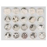 Coin 20 National Parks 90% Silver Quarters +
