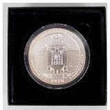 Coin 2010 America The Beautiful 5 Troy Oz. Silver
