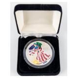 Coin 2000 American Silver Eagle Colorized