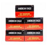 Ammo 250rds of 158gr Jacketed Soft Point .357 Mag