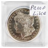 Coin 1883 Morgan Silver Dollar Prooflike DMPL